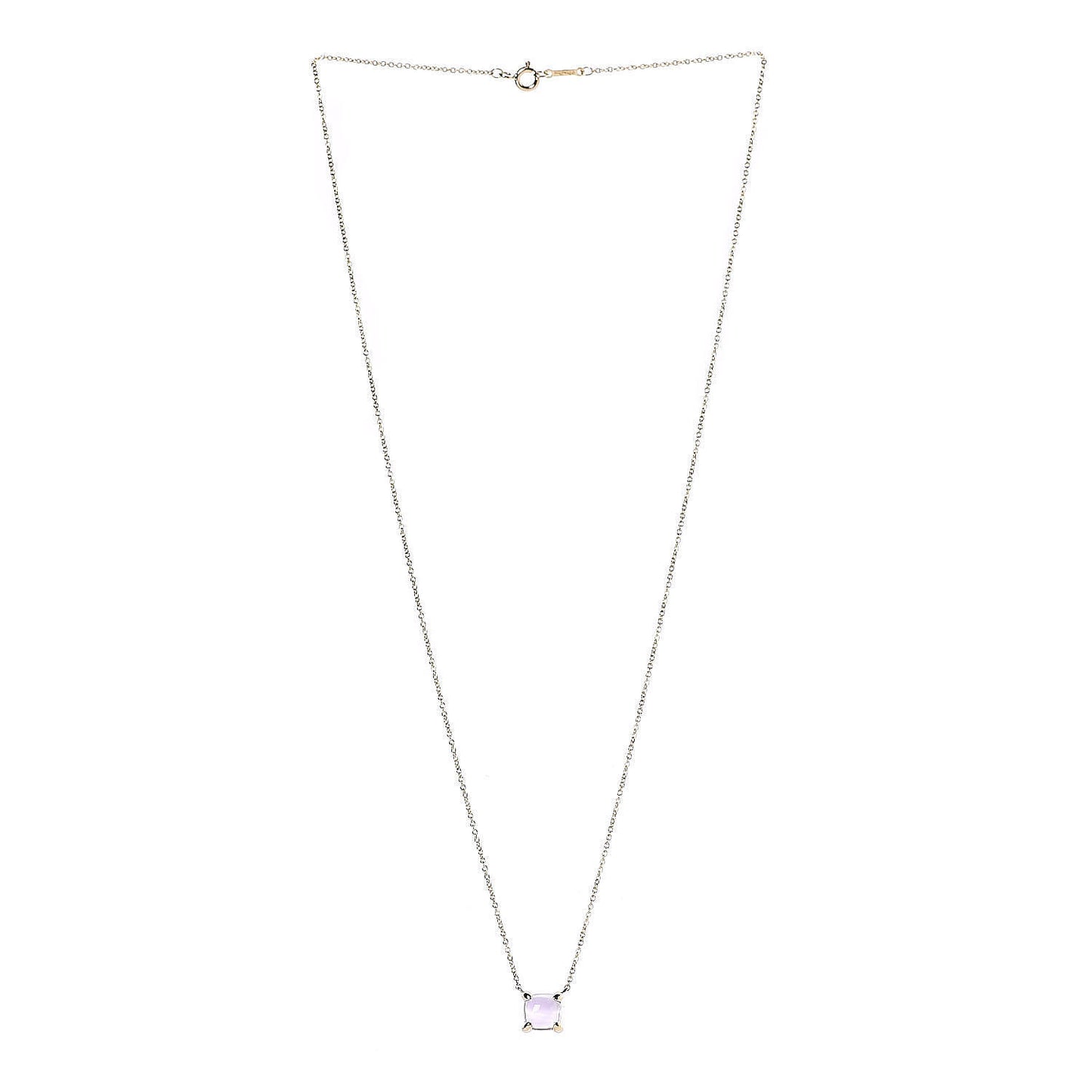 18K Yellow Gold Amethyst Paloma Picasso Sugar Stacks Pendant Necklace