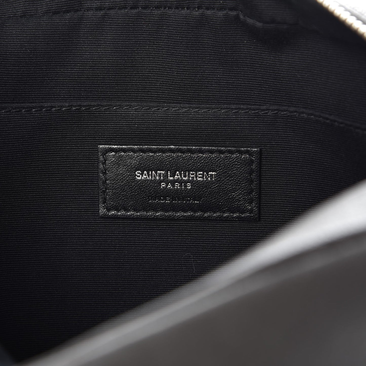 Lambskin Monogram Small Lou Camera Bag Asphalt