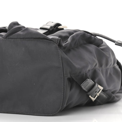 Prada Nylon Vela Medium Backpack Black 9 of 9