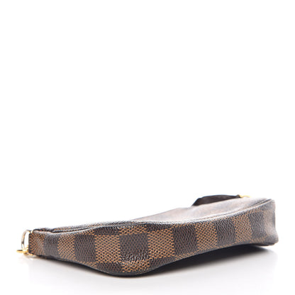 Louis Vuitton Damier Ebene Complice Trunks and Bags Mini Pochette Accessories Red 4 of 9