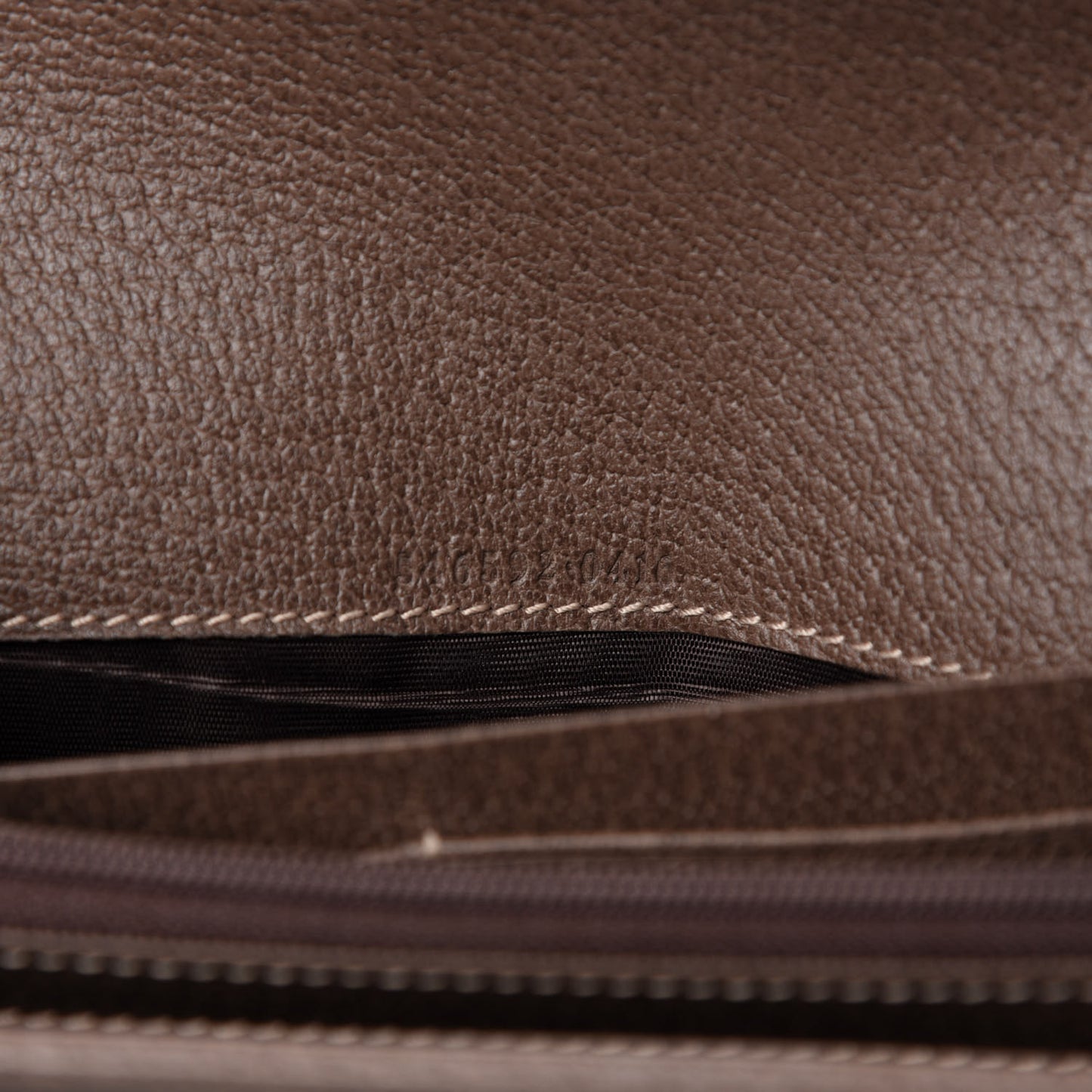 GG Supreme Monogram Web Ophidia Wallet On Chain Brown