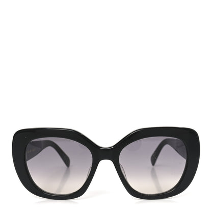 Celine Acetate Triomphe 01 Square Sunglasses CL 40226U Black 2 of 7