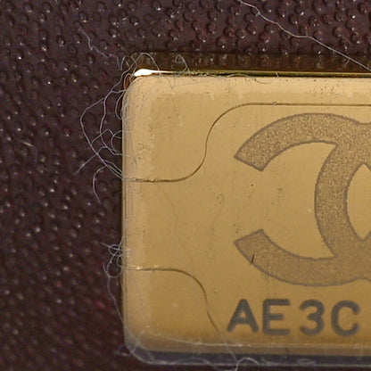 Chanel Caviar Quilted Medium Double Flap Black 7 of 10