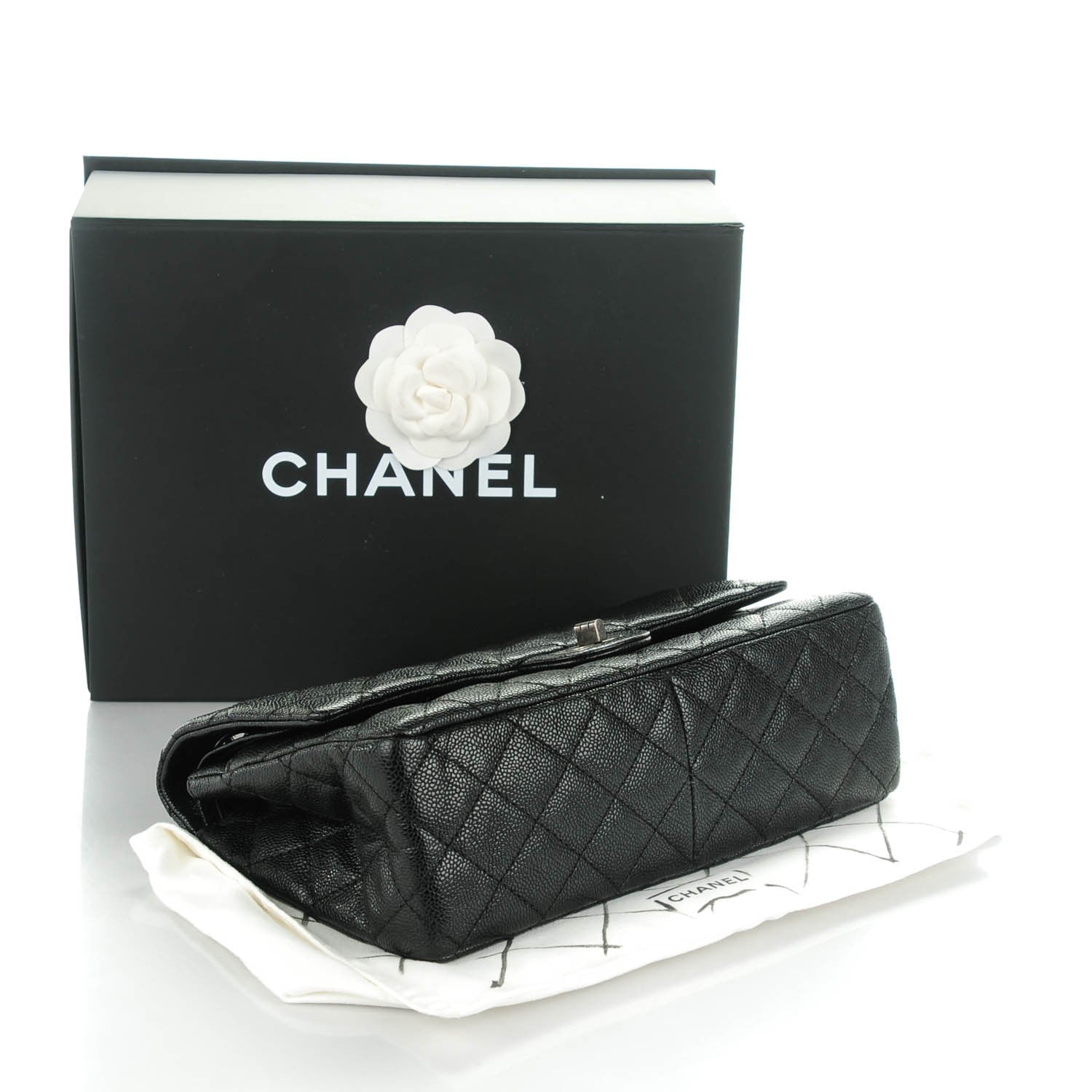 Chanel Caviar Quilted 2.55 Reissue 226 Flap Black 4 of 7