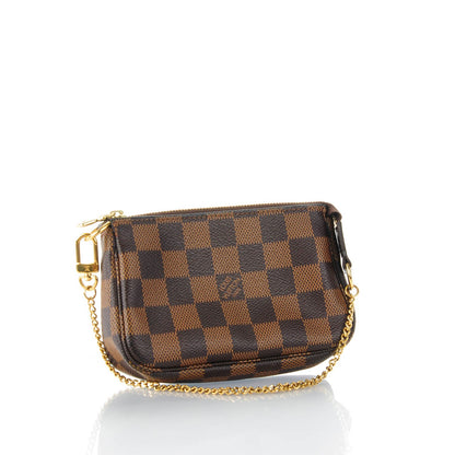 Louis Vuitton Damier Ebene Mini Pochette Accessories 3 of 7
