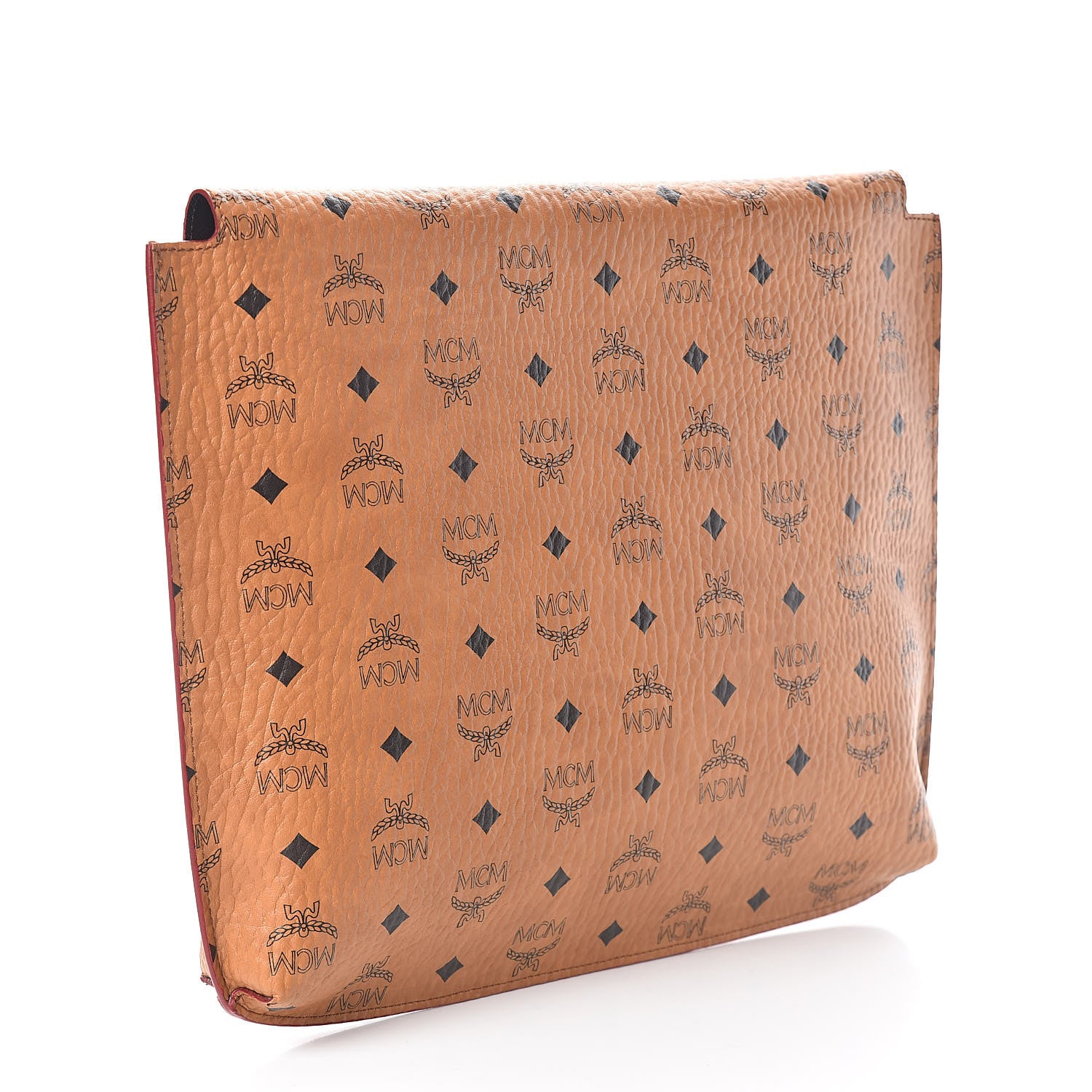 MCM Visetos Soho Portfolio Cognac 3 of 8