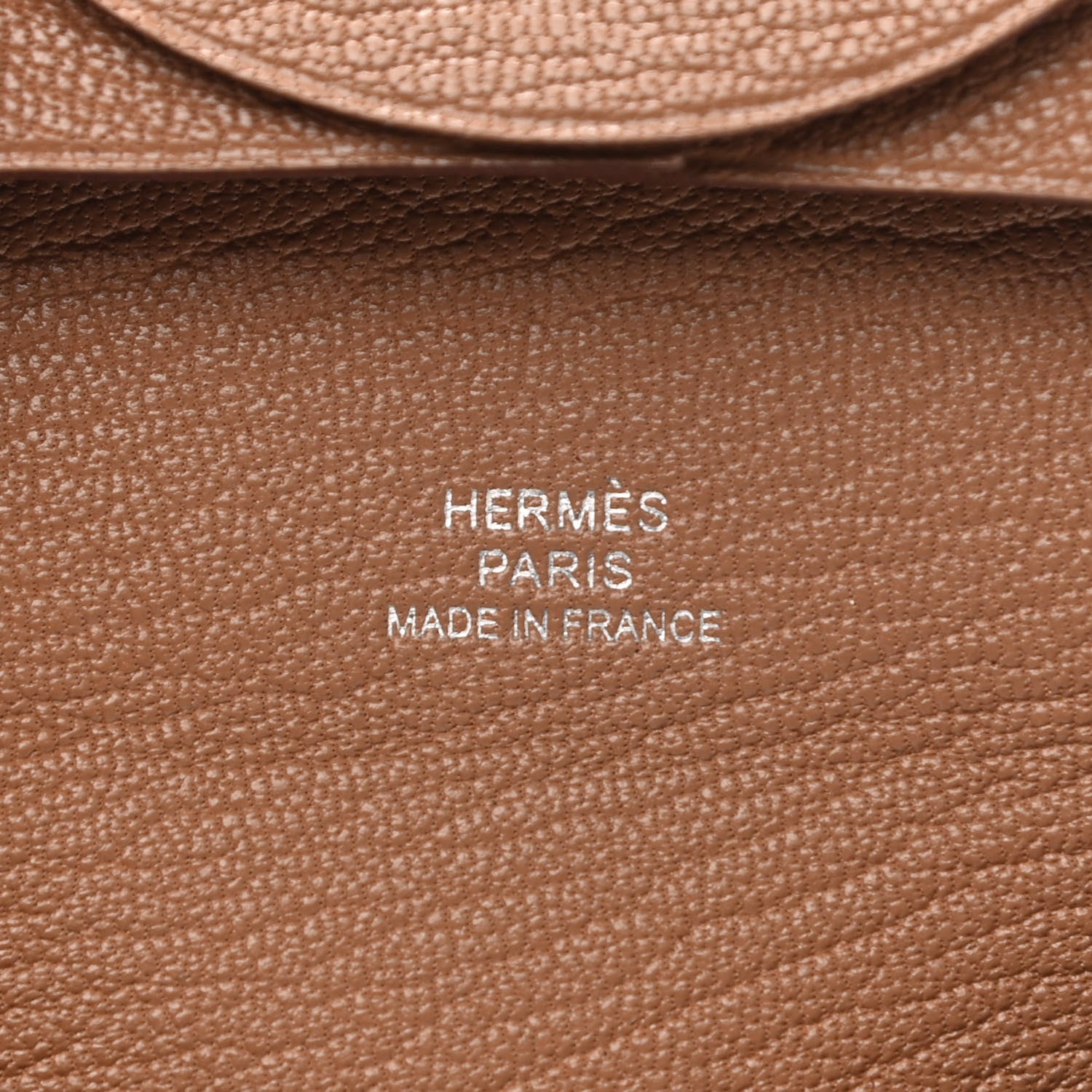 Hermes Chevre Mysore Bastia Coin Purse Quebracho 6 of 8