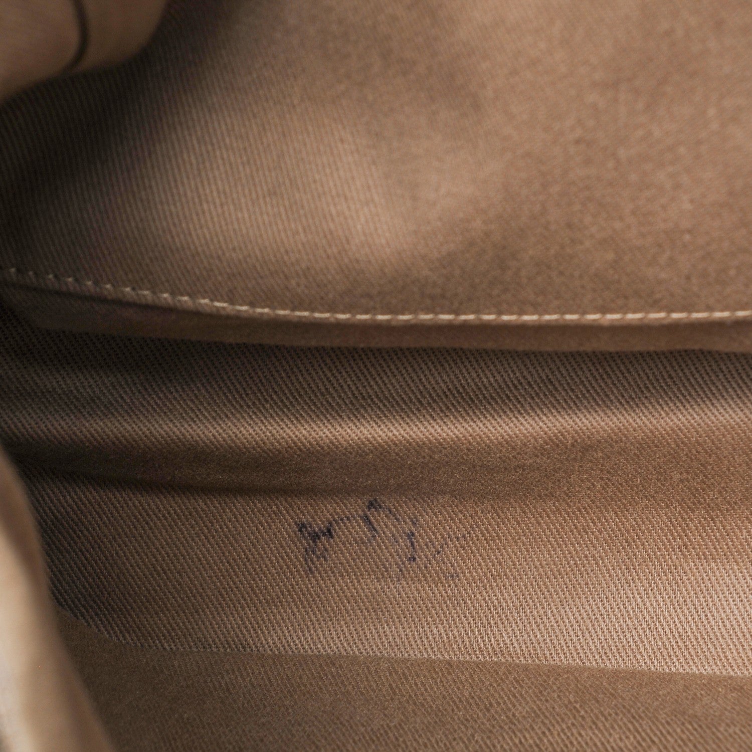 Chanel Lambskin Stitched Messenger Bag Brown 8 of 9