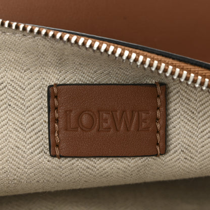Loewe Supple Smooth Calfskin Jacquard Small Cubi Crossbody Bag Tan 6 of 10