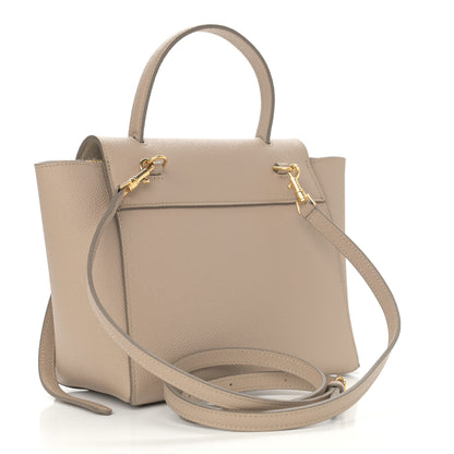 Celine Grained Calfskin Nano Belt Bag Light Taupe 3 of 11