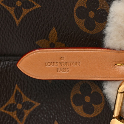 Louis Vuitton Monogram Shearling Cozygram Neonoe BB 6 of 10