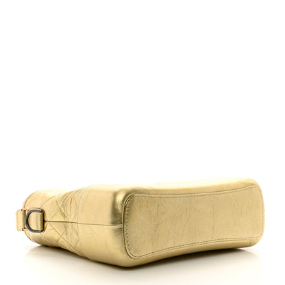 Chanel Metallic Aged Calfskin Quilted Medium Gabrielle Gold 4 of 10