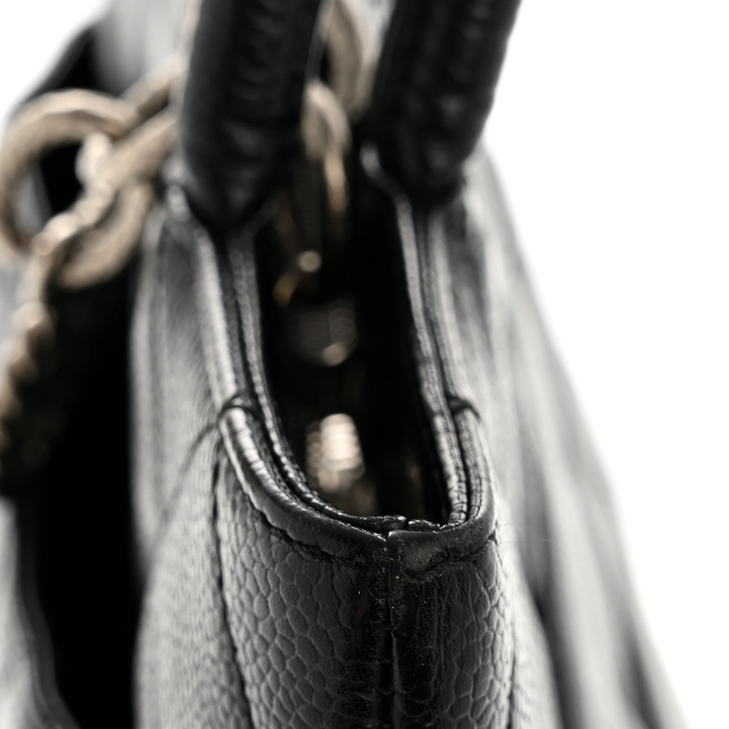 Chanel Caviar Quilted Medallion Tote Black 15 of 15