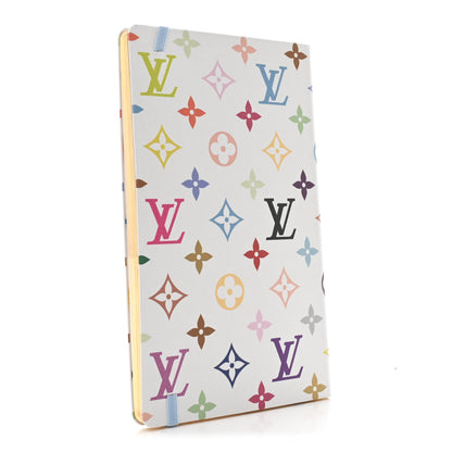 Louis Vuitton LV x TM Monogram Multicolor Jane Notebook MM White 3 of 7