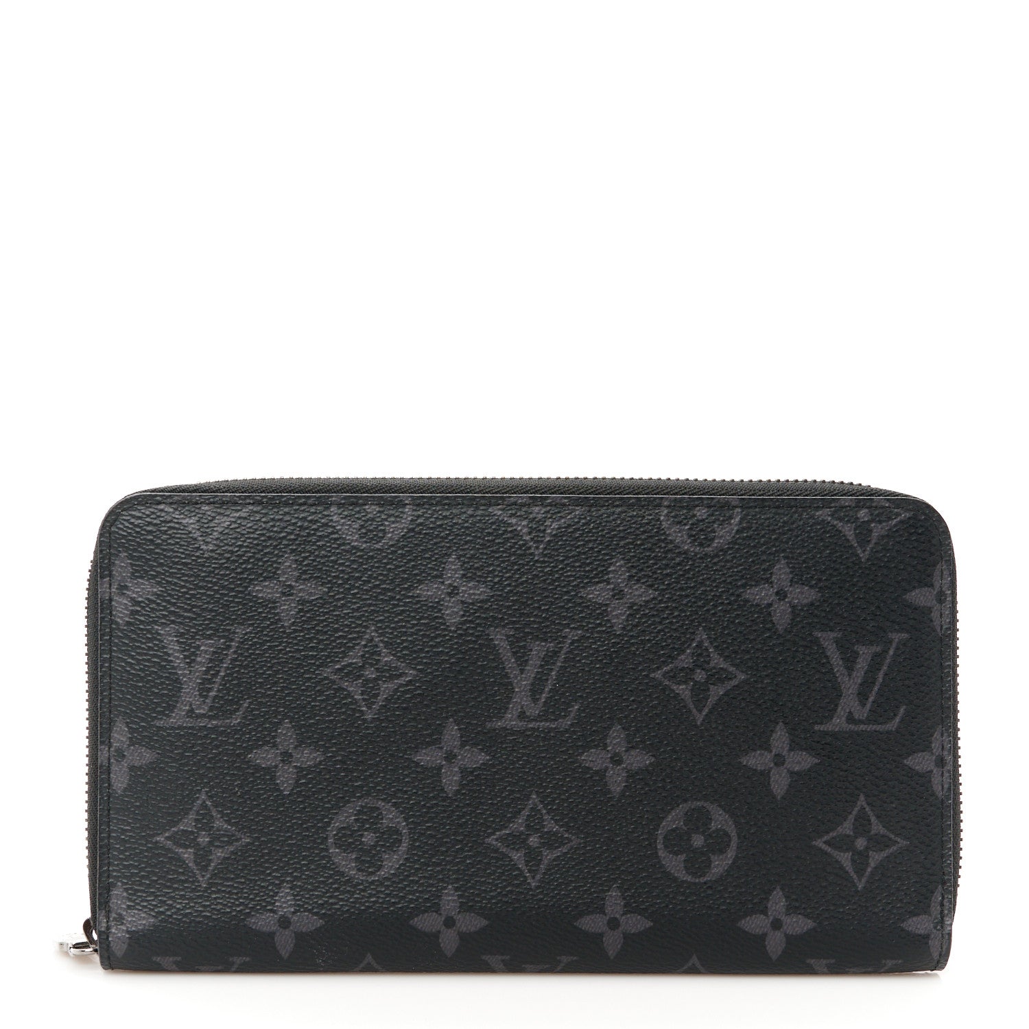 Louis Vuitton Monogram Eclipse Zippy Organizer Wallet 1 of 12