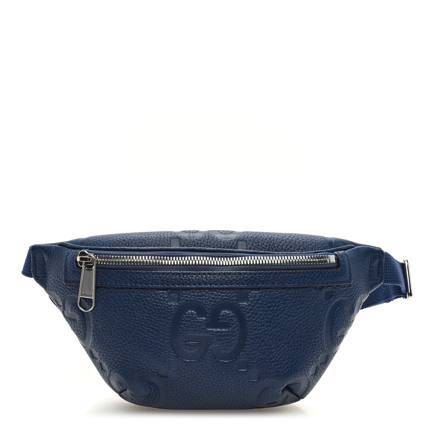 Piuma Calfskin Jumbo GG Embossed Small Belt Bag Royale