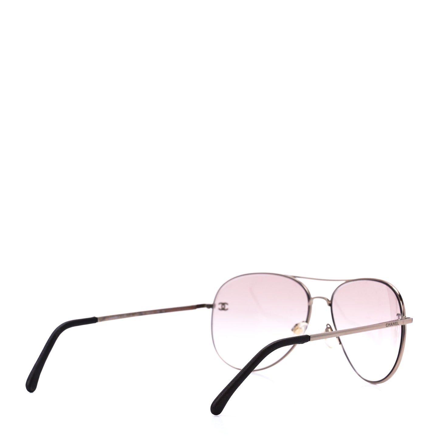 Metal Aviator CC Sunglasses 4189-T-Q Pink