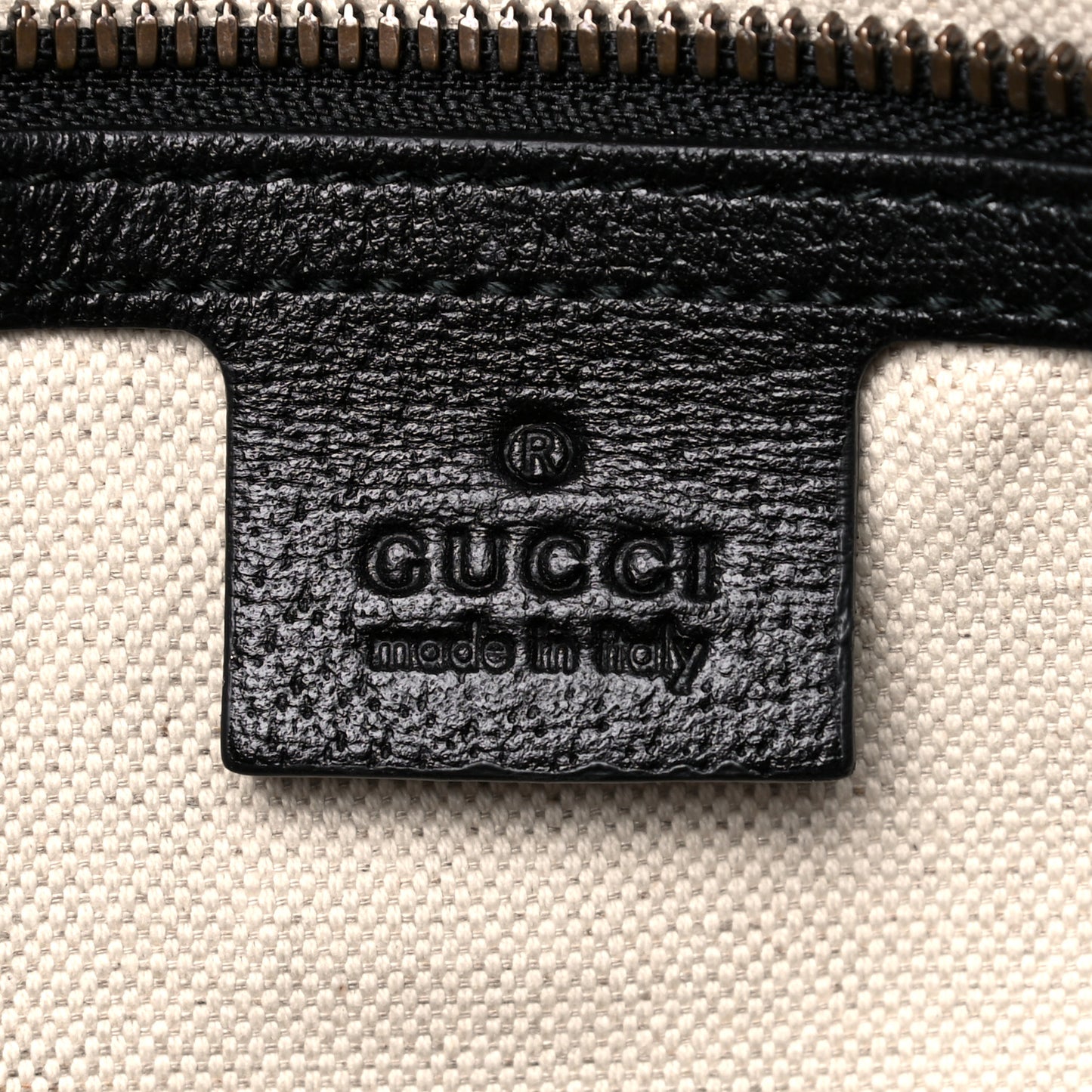 Velvet GG Monogram Textured Calfskin Web Medium Duffle Bag Blue Beige Black