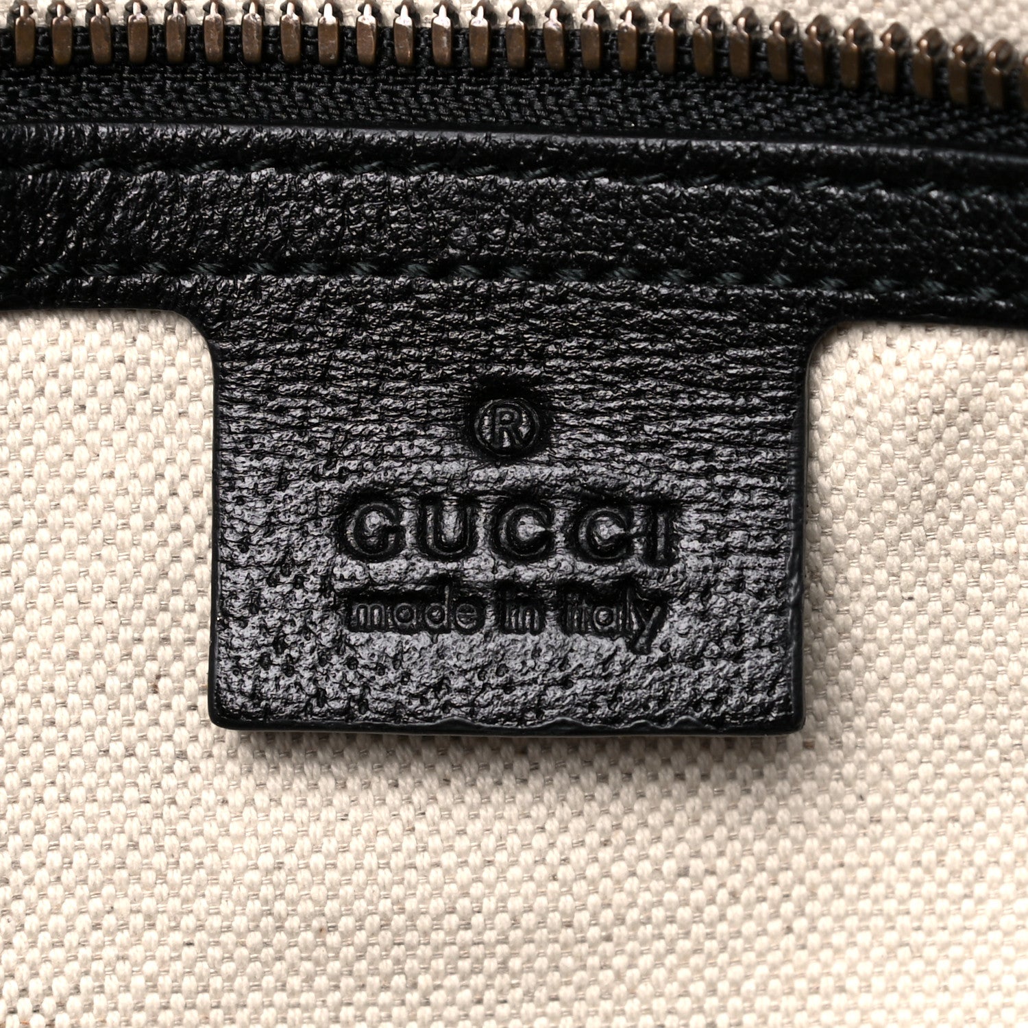 Gucci Velvet GG Monogram Textured Calfskin Web Medium Duffle Bag Blue Beige Black 6 of 11