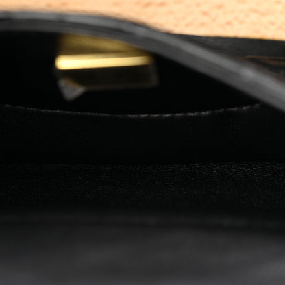 Chanel Beech Wood Lambskin Round CC Vanity Case Black 6 of 12