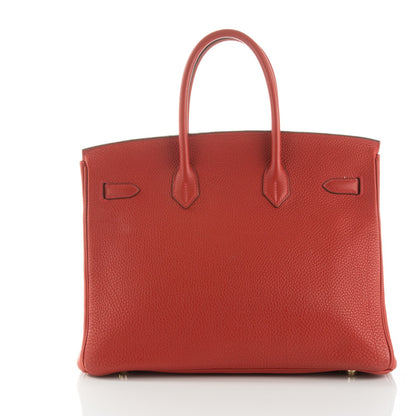 Hermes Togo Birkin 35 Vermillion 4 of 28