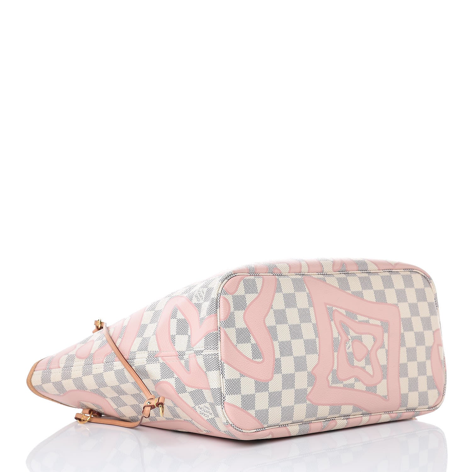Louis Vuitton Damier Azur Tahitienne Neverfull MM 5 of 11