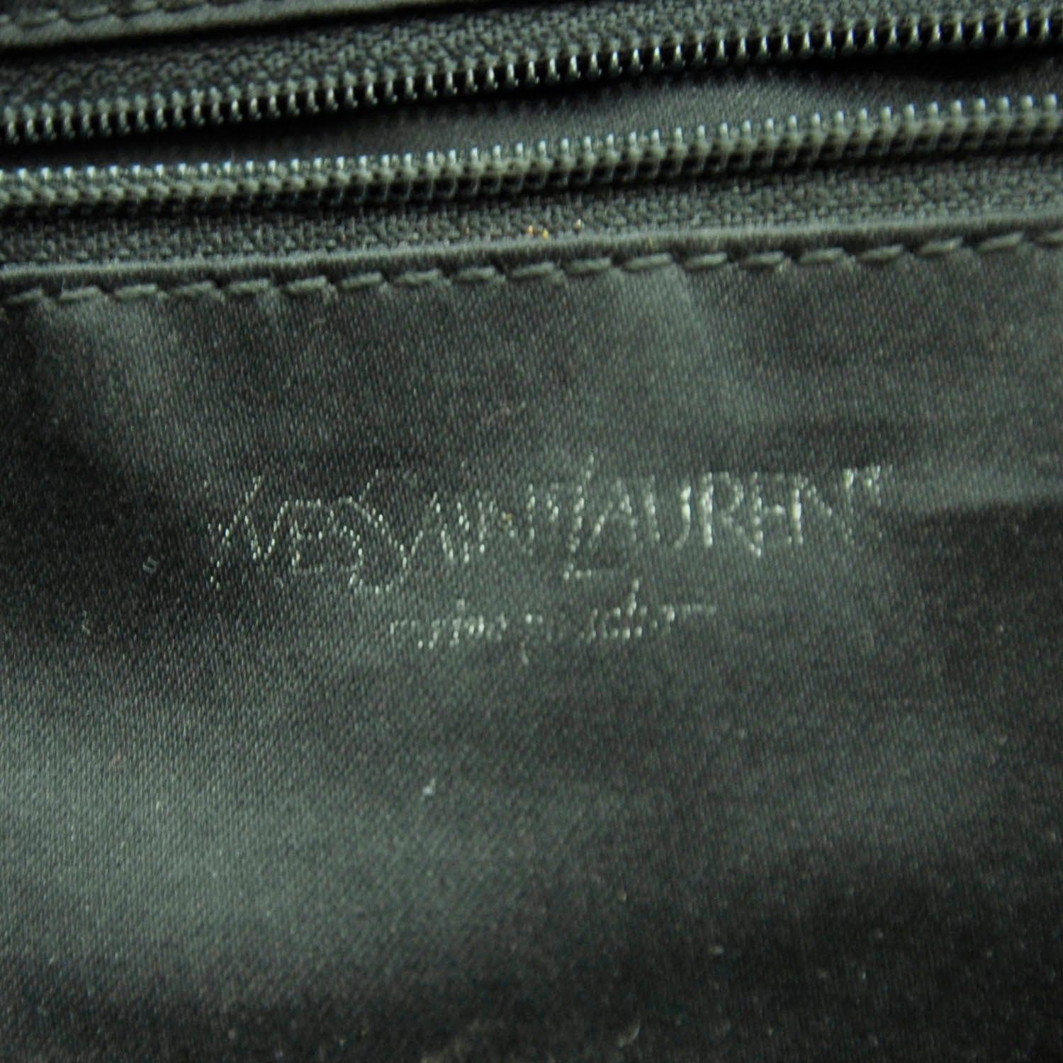 Saint Laurent Canvas Kahala Sac Black 7 of 8