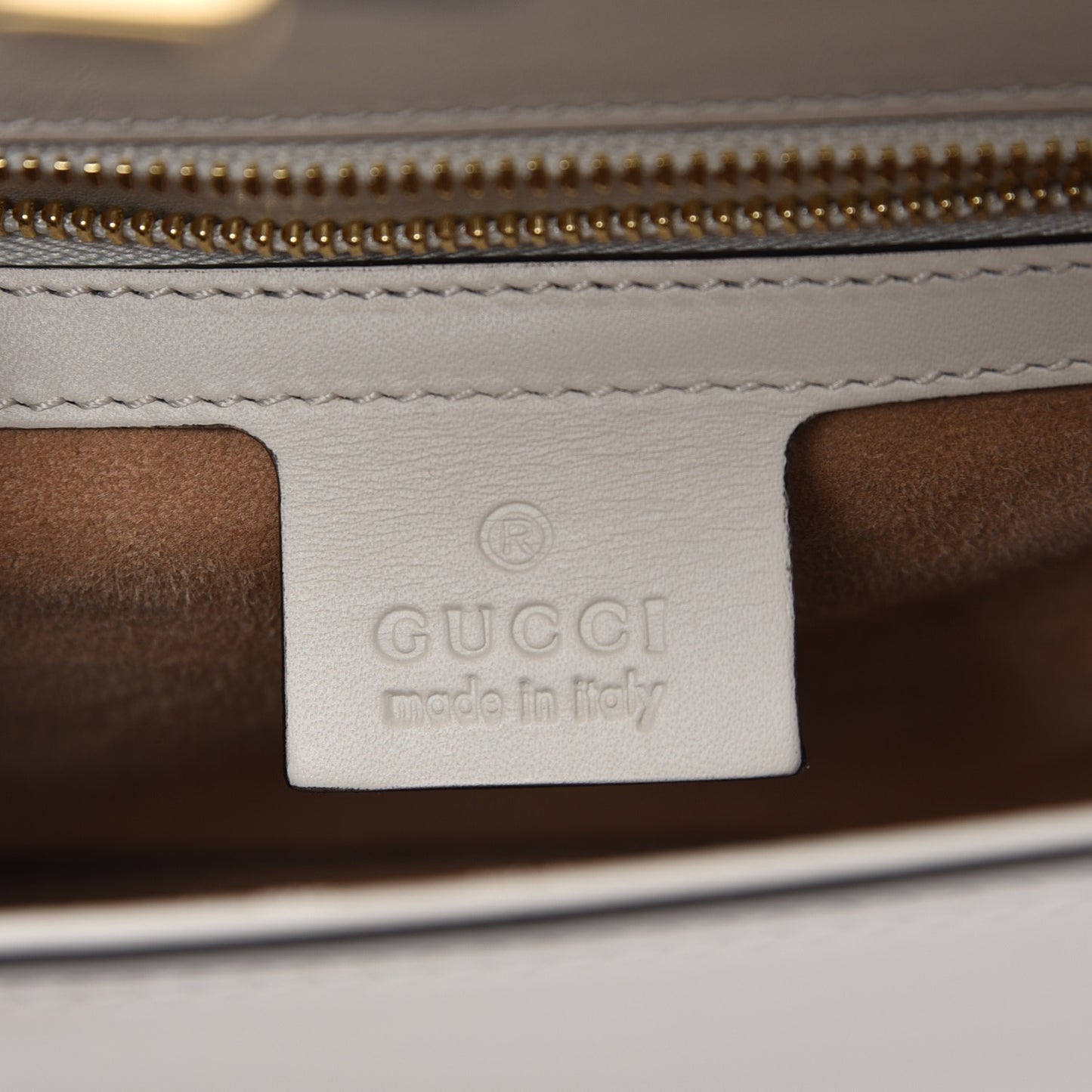 Calfskin Small Sylvie Shoulder Bag White