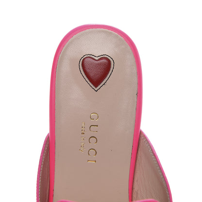 Gucci Calfskin Womens Princetown Slippers 37 Fuxia Fluo 6 of 9