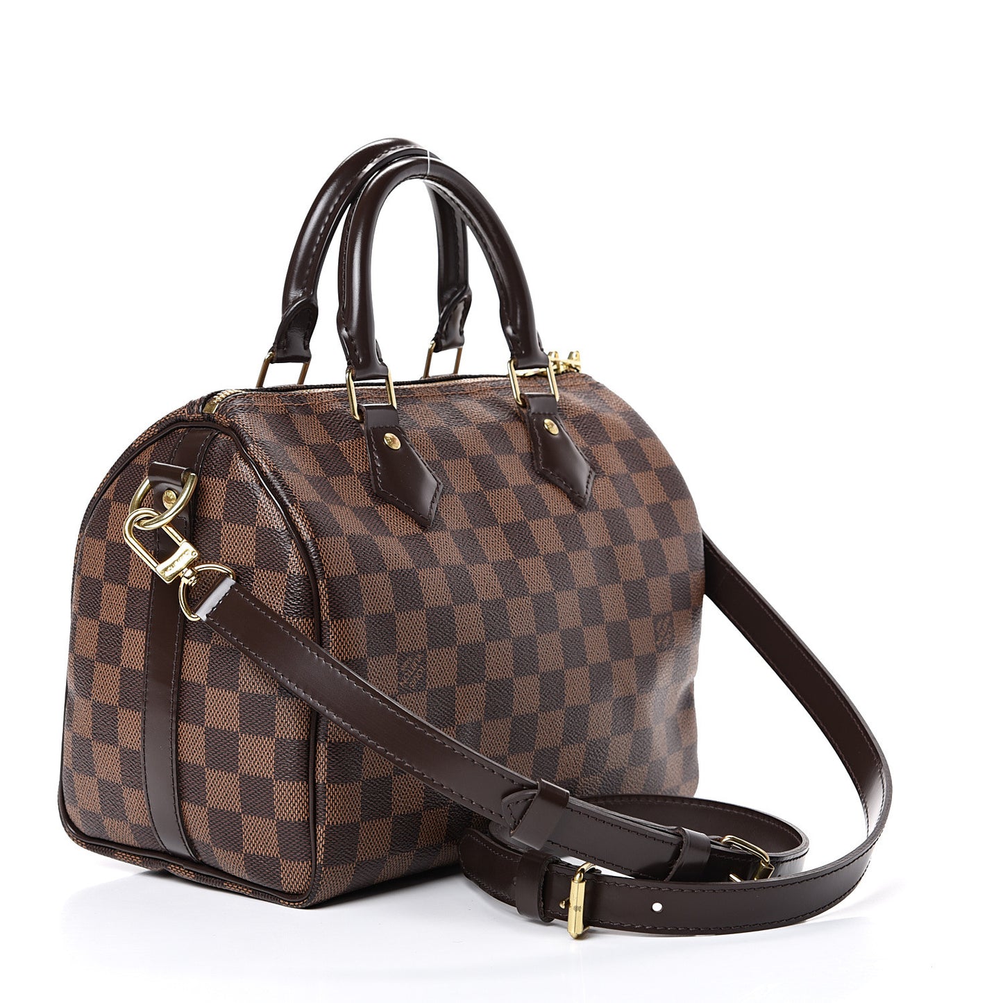 Damier Ebene Speedy Bandouliere 25