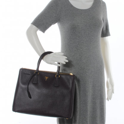Prada Saffiano Lux Tote Bordeaux 2 of 8