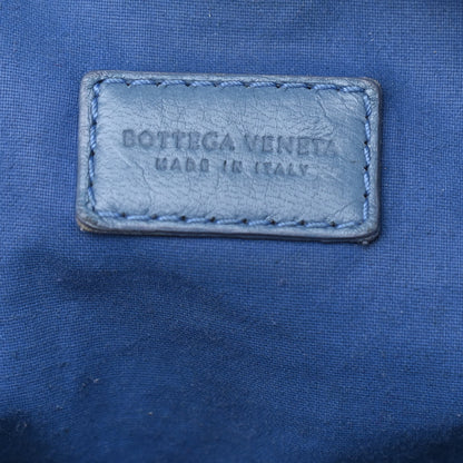 Bottega Veneta Cervo Deerskin Braided Shoulder Bag Blue 6 of 14