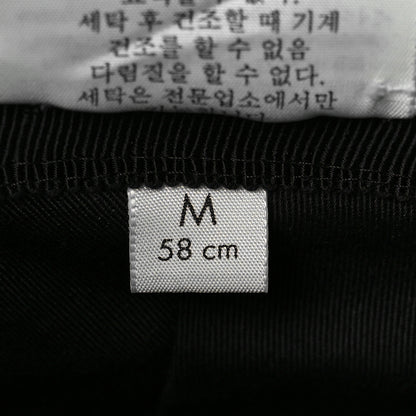 Gucci Monogram Textured Dollar Calfskin GG Jago Bucket Hat M Black 7 of 7