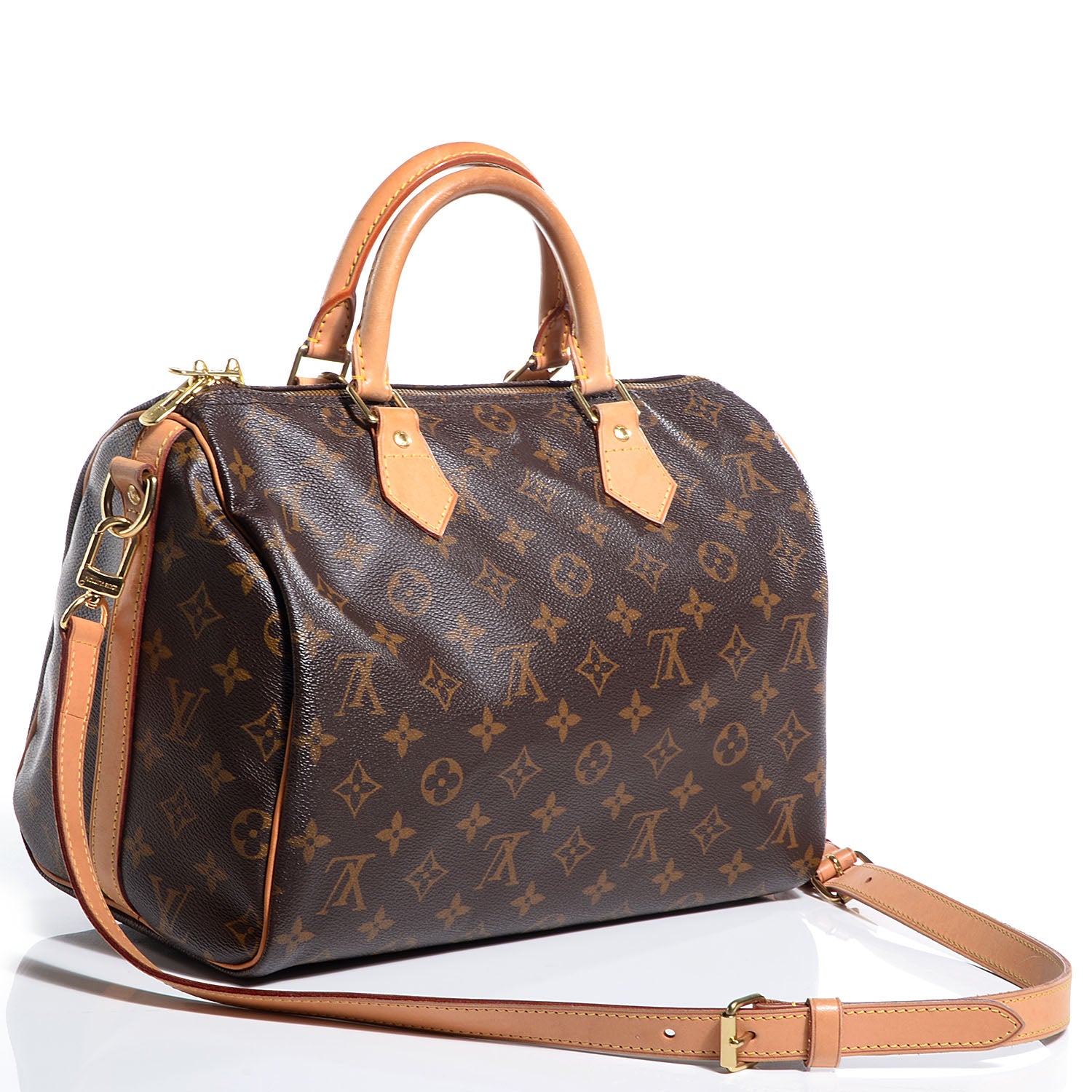 Louis Vuitton Monogram Speedy Bandouliere 30 4 of 18