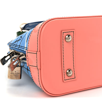Louis Vuitton Epi Alma BB Aqua 8 of 9