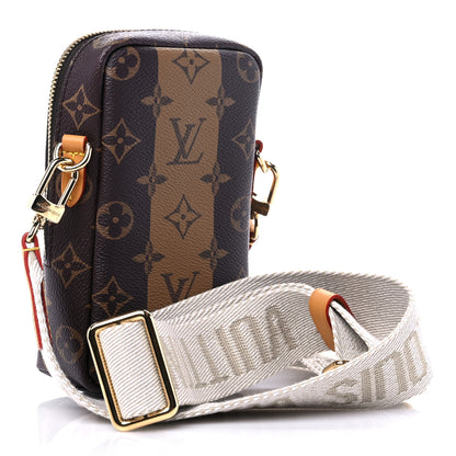 Louis Vuitton X NIGO Reverse Monogram Flat Double Phone Pouch 3 of 8