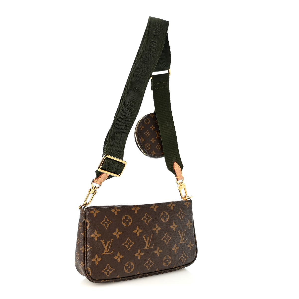 Louis Vuitton Monogram Multi Pochette Accessories Kaki 3 of 10