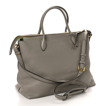 Prada Vitello Phenix Shoulder Bag Argilla 3 of 9