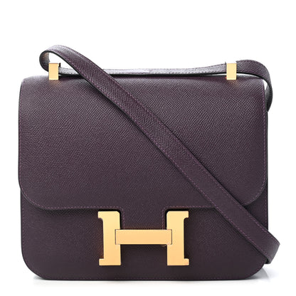 Hermes Epsom Constance 24 Raisin 1 of 9