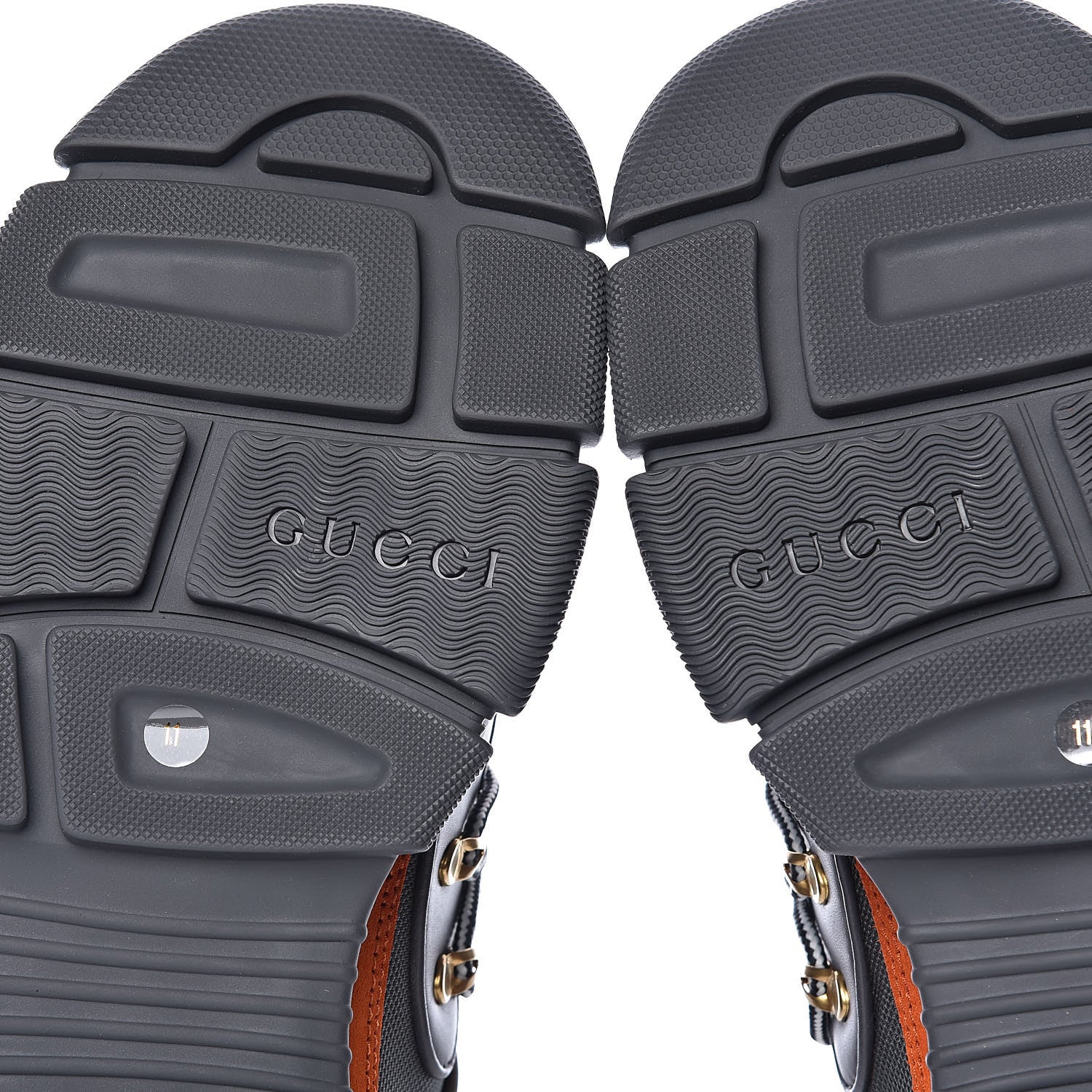 Gucci X SEGA Mesh Canvas Calfskin Mens Flashtrek Sneakers 11 White Box Pink Ardesia Loess 7 of 8