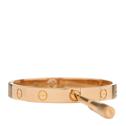 Cartier 18K Pink Gold LOVE Bracelet 16 8 of 8