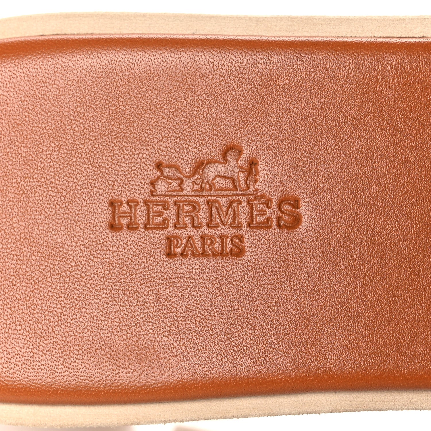 Hermes Calfskin Cork Eze 30 Sandals 39 Marron Glaise 7 of 9