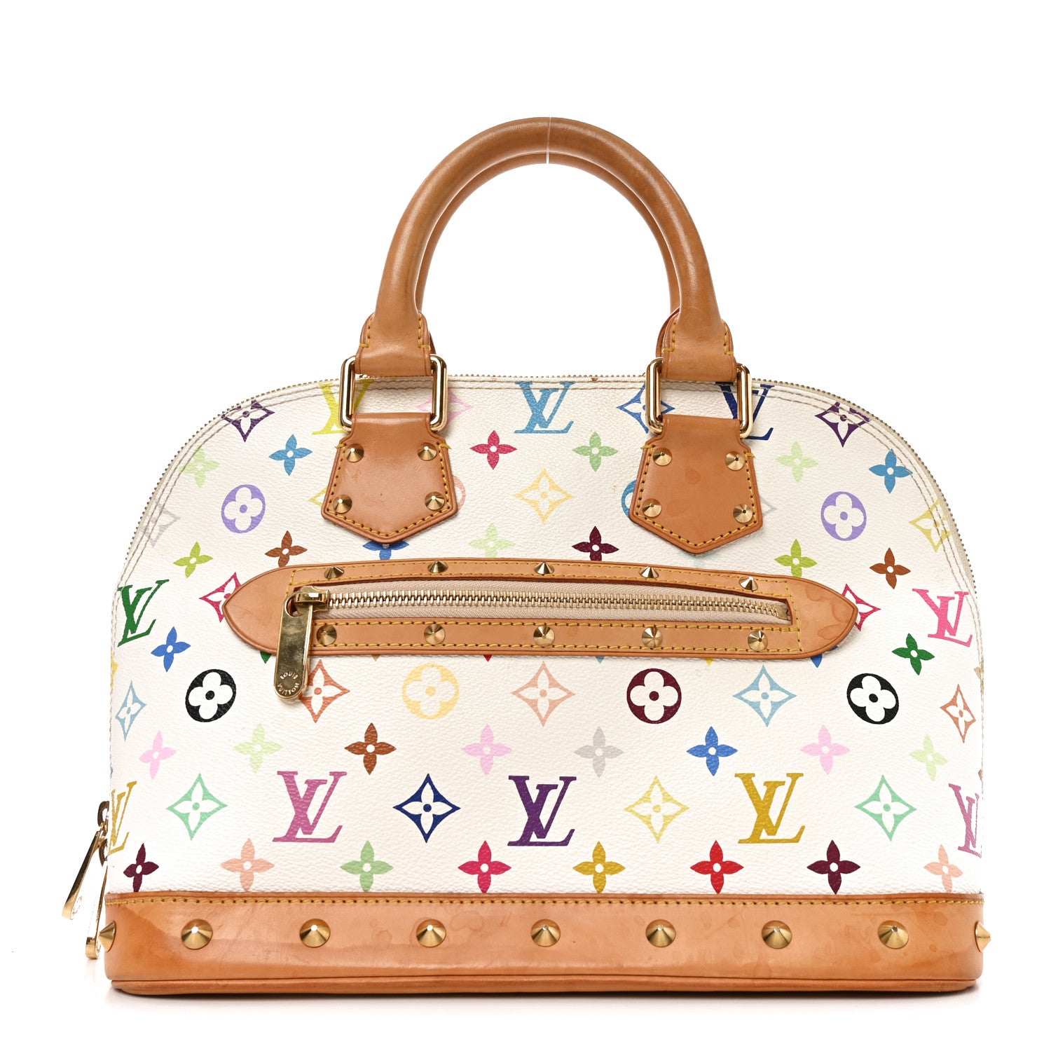 Louis Vuitton Monogram Multicolor Alma PM White 1 of 9