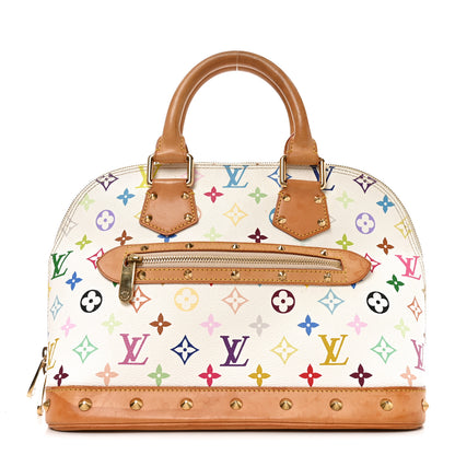 Louis Vuitton Monogram Multicolor Alma PM White 1 of 9