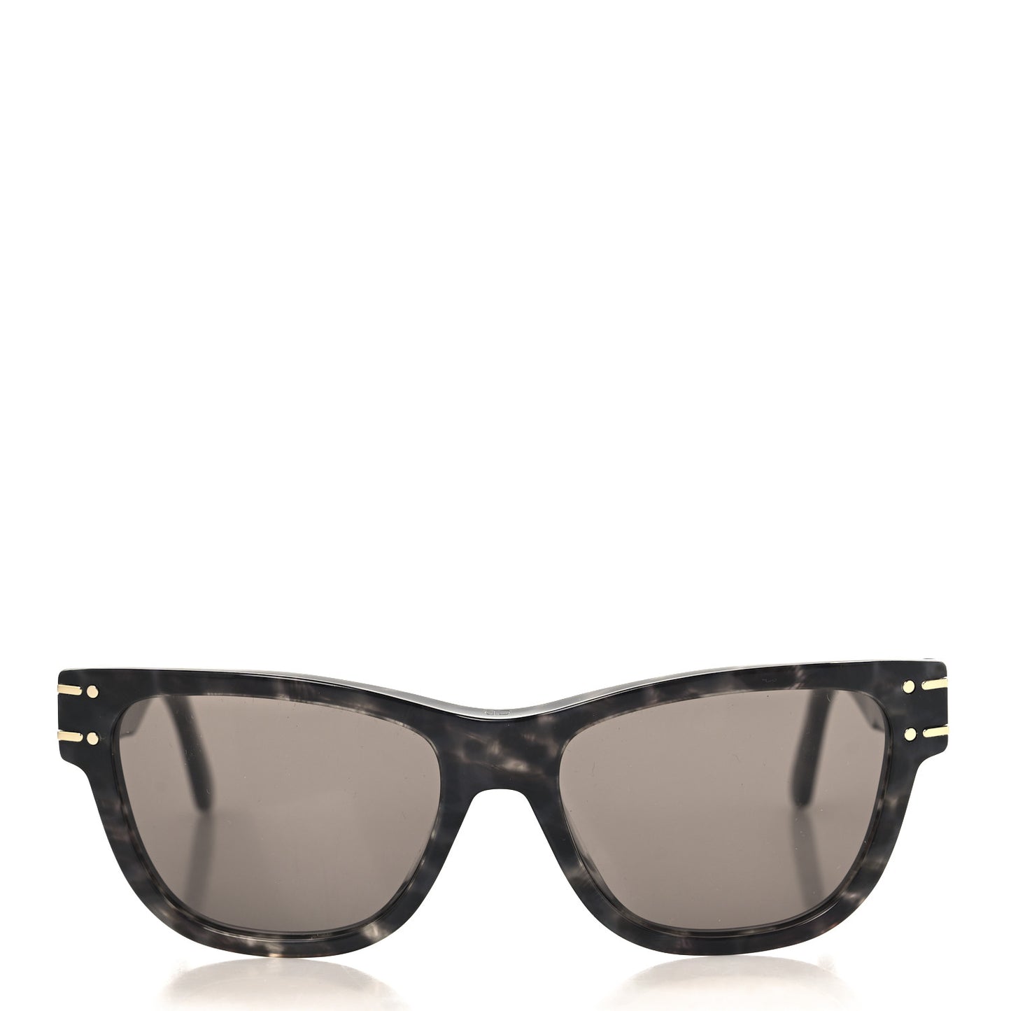 Diorsignature S6U Square Sunglasses Tortoise Grey