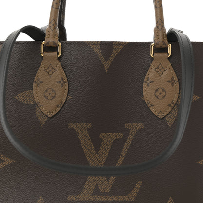 Louis Vuitton Reverse Monogram Giant Onthego MM 7 of 9