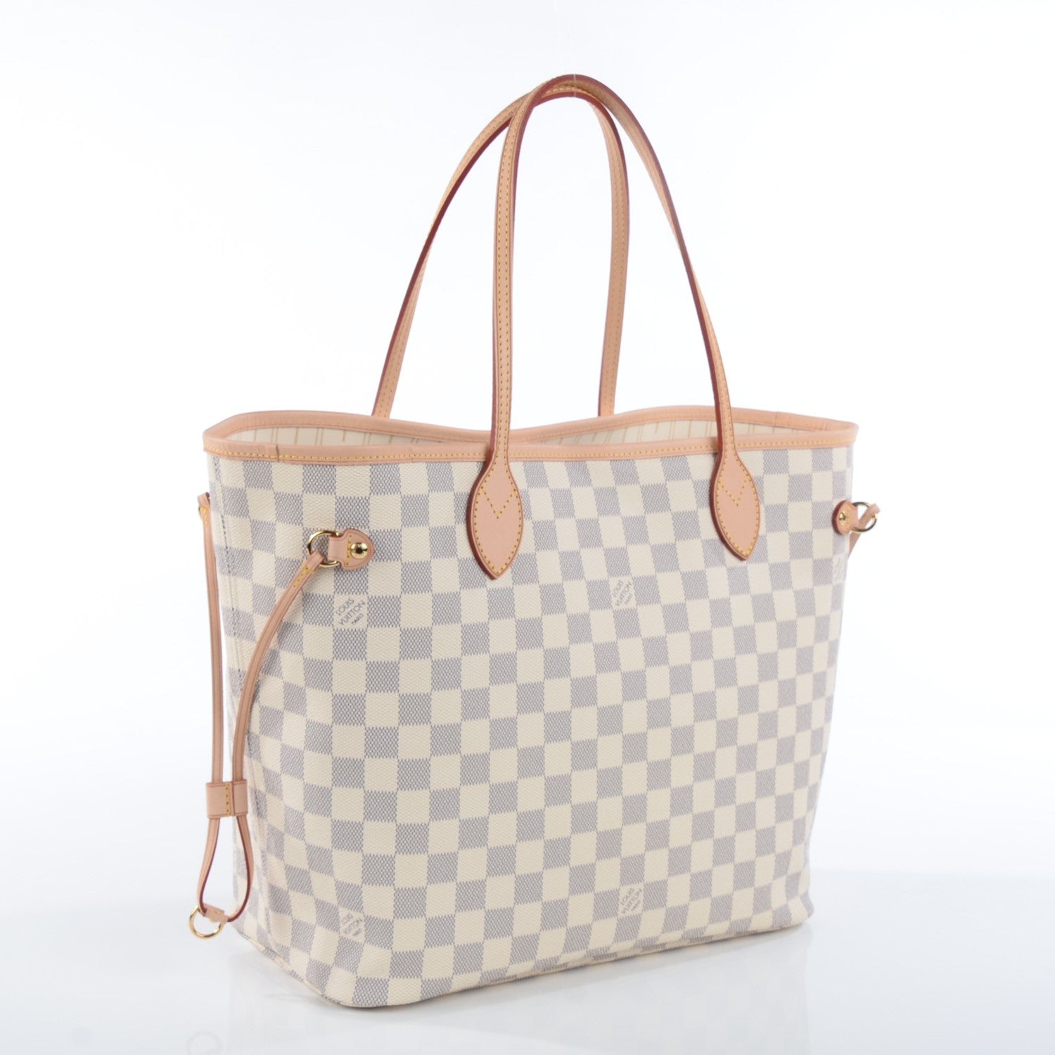 Louis Vuitton Damier Azur Neverfull MM 3 of 7