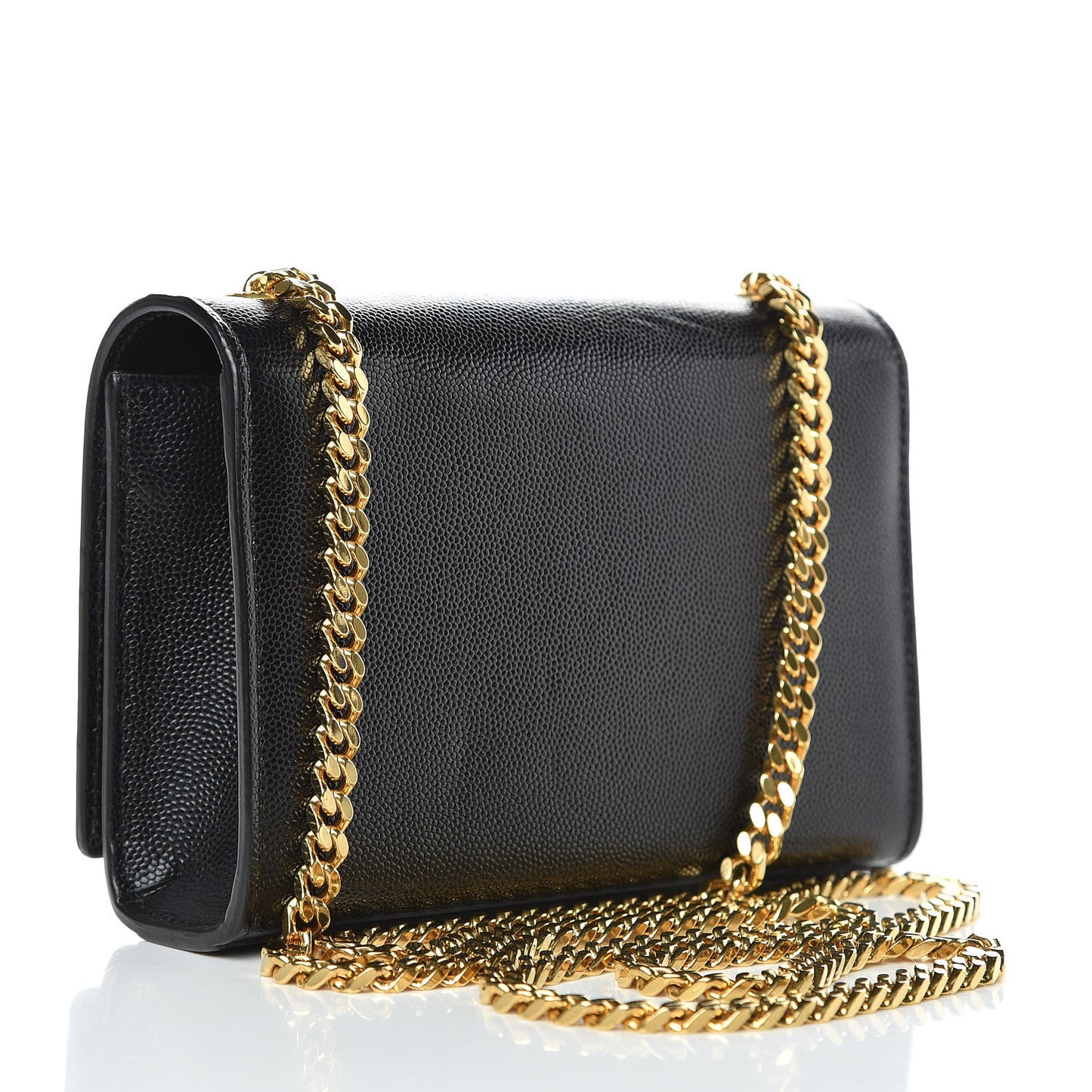 Grain De Poudre Small Monogram Kate Satchel Black