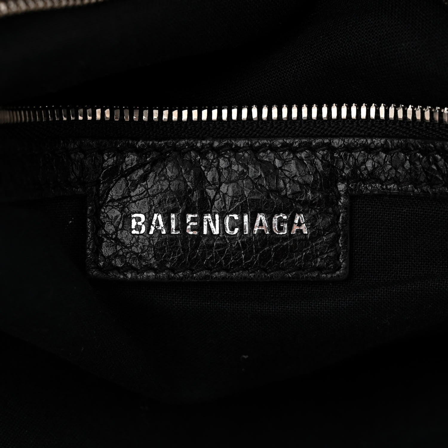 Balenciaga Agneau Arena Neo Cagole City Handbag Black 6 of 11