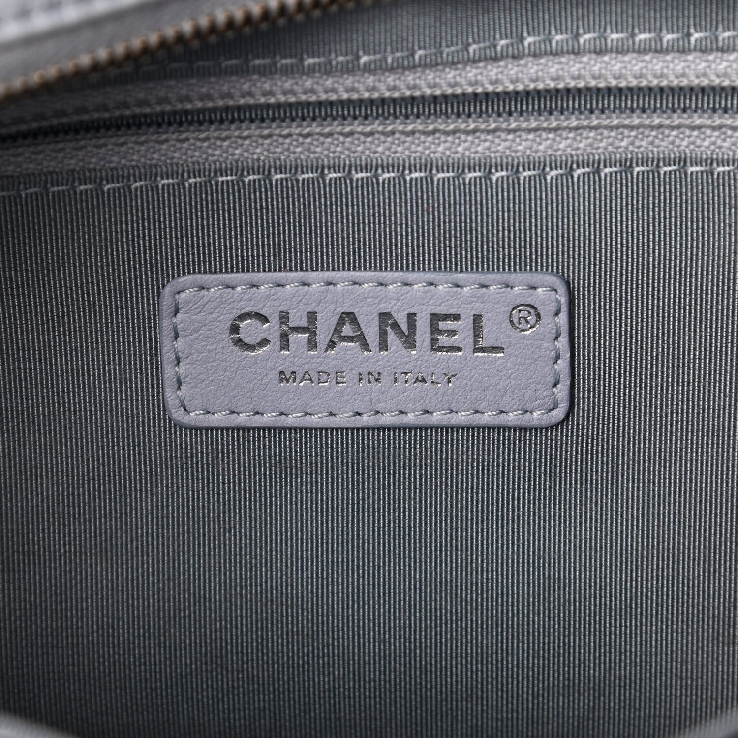 Chanel Aged Calfskin Quilted Medium Gabrielle Hobo Light Blue 6 of 10